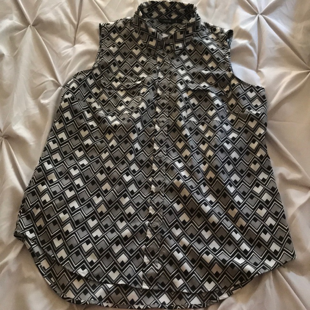 Apt. 9 Sleeveless Blouse Size Large
